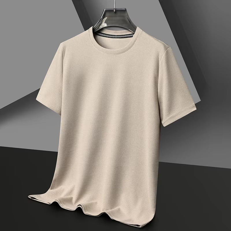 Sleeved Polo Waffle