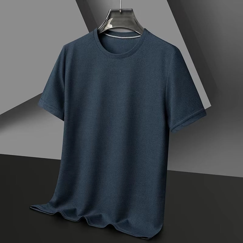 Sleeved Polo Waffle