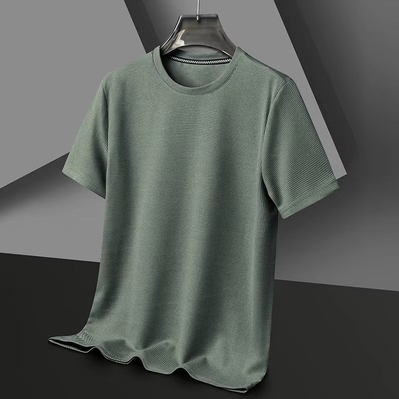 Sleeved Polo Waffle
