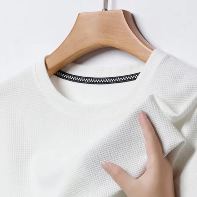Sleeved Polo Waffle