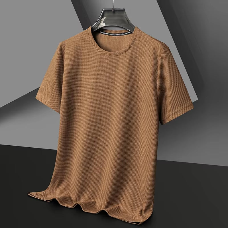 Sleeved Polo Waffle